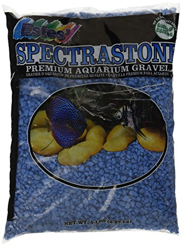 Spectrastone Special Light Blue Aquarium Gravel for Freshwater Aquariums, 5-Pound Bag