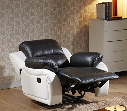 Mapo Möbel Ledersessel Relaxsessel Kinosessel Fernsehsessel 5129-1-SW