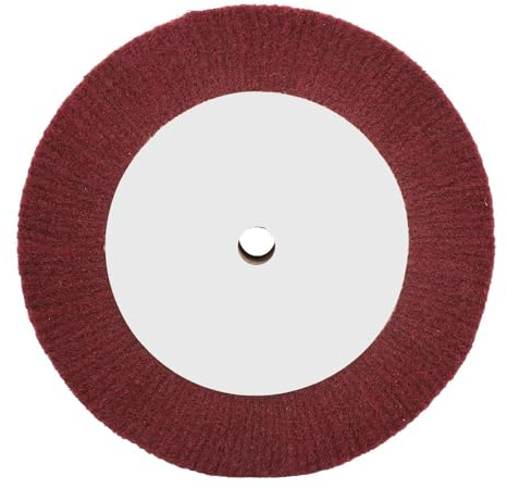 NEFLUM 1 Stück 250 Mm Nylon Schleiflamellenrad Vlies Scheuerschwamm Mopp Polierscheibe Scheibe Blende 20 Mm Dicke 50 Mm