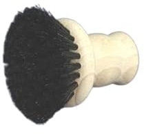 Cepillo de Madera de Haya Chinchilla® con cerdas de Crin de Caballo | FSC 100% | Cepillo lavavajillas | Limpieza de Platos y Verduras | sin arañazos, Duradero y Vegano