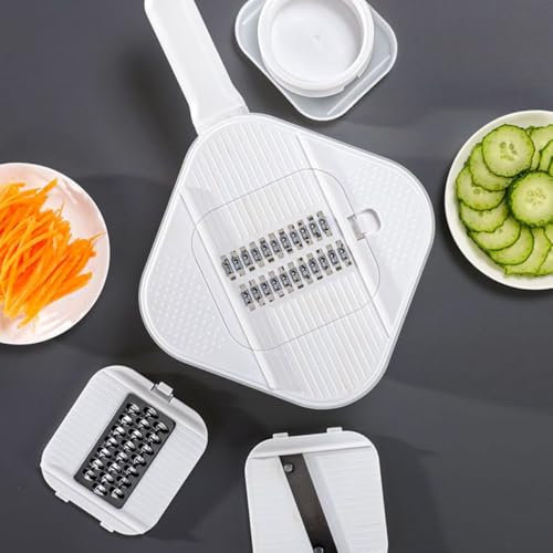 Household Portable Multifunctional Vegetable Cutter Manual Potato Shredder Grater Slicer Kitchen Tool Does not Hurt The Hands Grater Knife