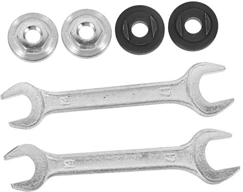 NULYLU 2sets Angle Nut Kit for Grinding Tools Stainless Steel Pressure Plate Lock Nut for Angle Grinders and Blades Fixing