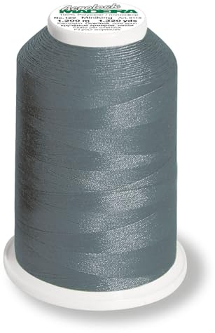 Madeira Aerolock 125 Polyester-Overlock-Faden, 1300 m, Carbon