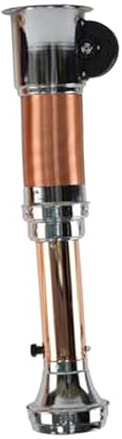 F Fityle Tuyau D'échappement Télescopique pour Barbecue, Ventilateur de Cheminée, Pratique, Extensible, Tuyau de Fumée pour Viande Rôtie, Restaurant, Usage Dom