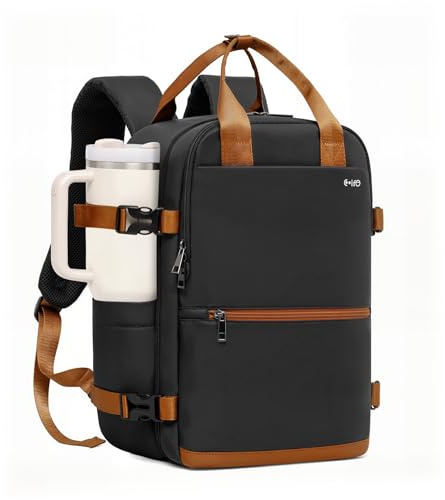 COOLIFE Ryanair Handgepäck 40x30x20, Handgepäck Rucksack Flugzeug 24L, Rucksack 40x30x20 Easyjet Eurowings Reiserucksack Business-Reiserucksäcke,Handgepäckkoffer für Damen und Herren