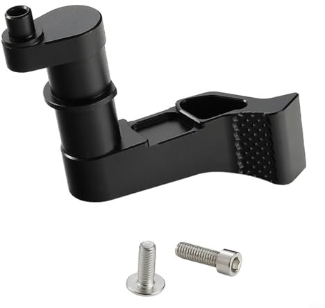 Fauhapyway CNC Feststellbremshebel Handbremsschloss Aluminiumlegierung für Can-Am Ryker 2019-2025 ATV UTV, Schwarz
