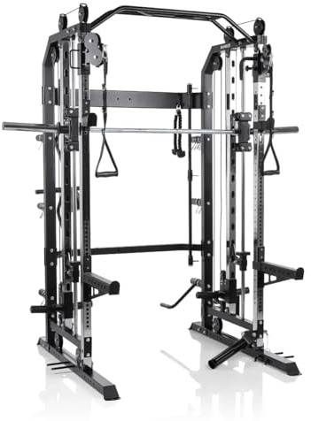 HAMMER Kraftstation Autark Smith Machine Multi, Multipresse, inkl. Landmine, Langhantelablagen