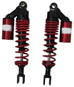 Moto D'Amortisseurs Amortisseur pneumatique de moto à ressort de 7 mm et 340 mm pour quad pour N-MAX, scooter, amortisseur réglable, 2 pièces