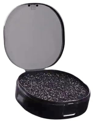 Limpiador de Brochas de Maquillaje Esponja De Limpieza En Seco Portátil | Esponja Limpiadora Para Brochas De Maquillaje Para Chicas Entusiastas Del Maquillaje Principiantes Hogar Viaje Y Negocio