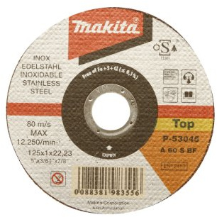Makita Trennscheibe, 125 mm, 50 Stück, INOX, B-12239-50