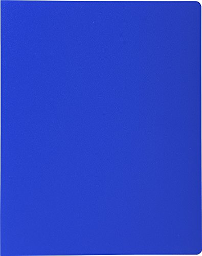 Exacompta 88210E 10er Pack Sichtmappe OPAK aus blickdichtem Kunststoff DIN A5 mit 20 Klarsichthüllen, 40 Sichten, farbig sortiert, Aktenhülle, Prospekthülle