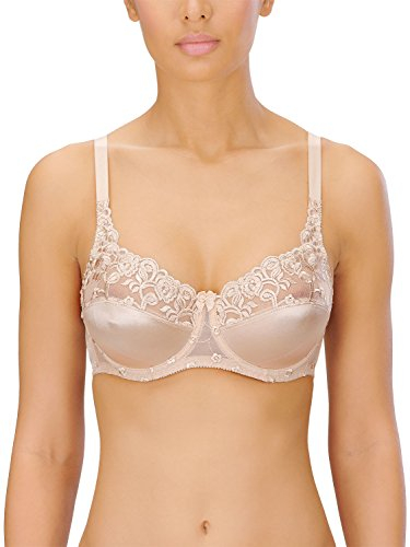 Naturana® Women's Underwired Bra [Cup B-E] Bra with Excellent Support and Beautiful décolleté | Women's Underwired Bra 40 Light Beige DD