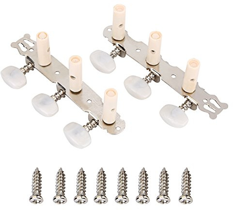 Gitarren Mechaniken, Hochwertige Stimmwirbel f¨¹r Konzertgitarre Ersatzteile, 3R 3L Gitarrenmechanik Kn?pfe for Musiker und Anf?nger