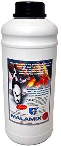 Malamix 17 – di Dr. Lammens – batteri nitrificanti enzimi vitamine Erbe Koi Stagno Salute puramente Biologica