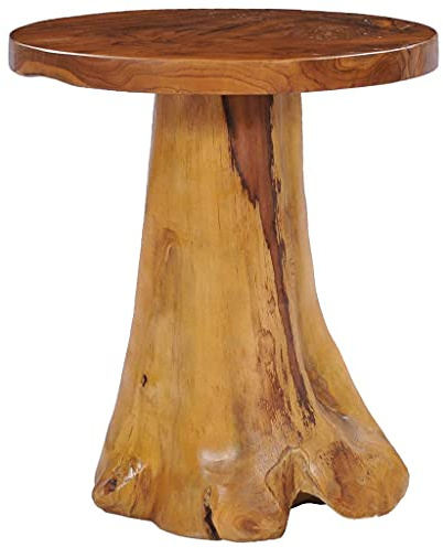 vidaXL Couchtisch 40×40 cm Massivholz Teak