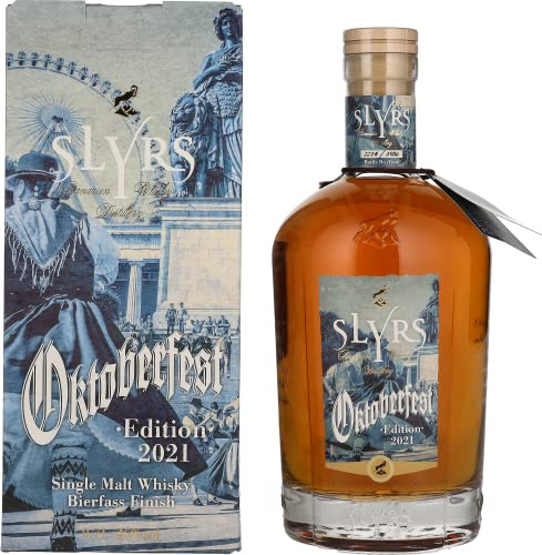 Slyrs Single Malt Whisky Oktoberfest Edition 2021 45% Vol. 0,7l in Geschenkbox