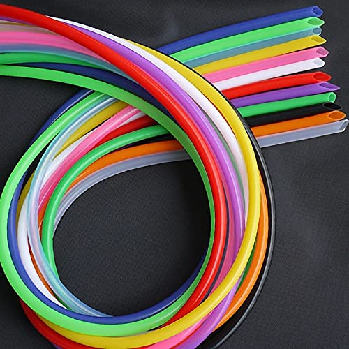 Zkenshan-Tubo de silicona 20x24 ID de tubo de silicona 20 mm OD 24 mm Espesor de manguera de goma flexible de 2 mm Leche suave de grado alimenticio Tubo de cerveza Conector de agua, 1 metro, Buen espe