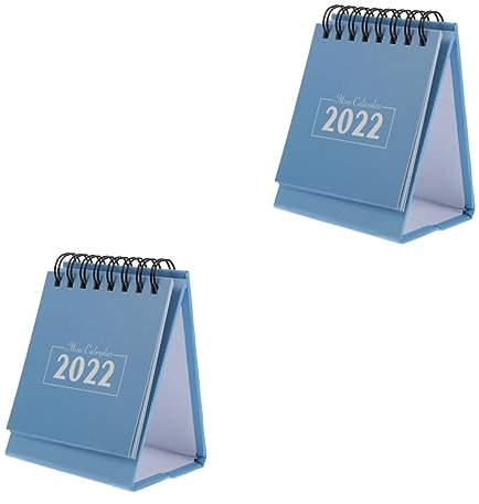 MAGICLULU 2stücke Tischkalender Mit Notizbereich Und Für Büro Schule Und Zuhause Planung Und Organisation Von Terminen Und Erinnerungen