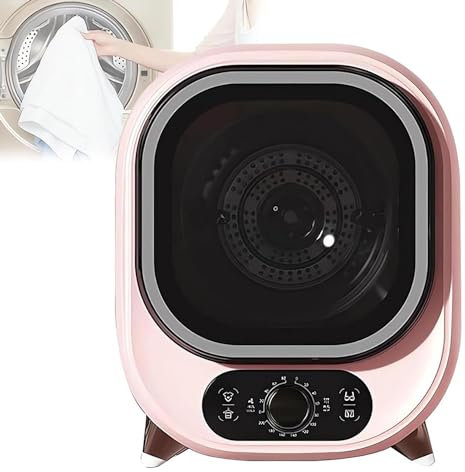 DPLXFPP Petit Sèche-Linge, Sèche-Linge Portable À Condensateur, Compact Et Mini-Sèche-Linge, Capacité Charge 0,8 Kg, Parfait pour Une Utilisation sur Un Comptoir Ou Au Mur, Capacité De 5 Kg,C