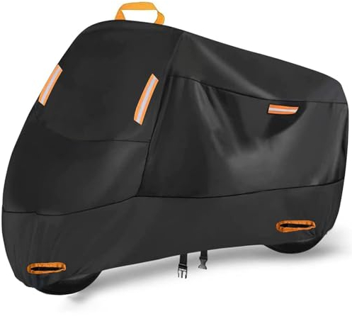 REIJAX Motorradabdeckung, Für Ho-nda NT 1100 2022-2023 Staubdicht Wasserdichten Kratzer Moped Abdeckung Beständiges,XXXL