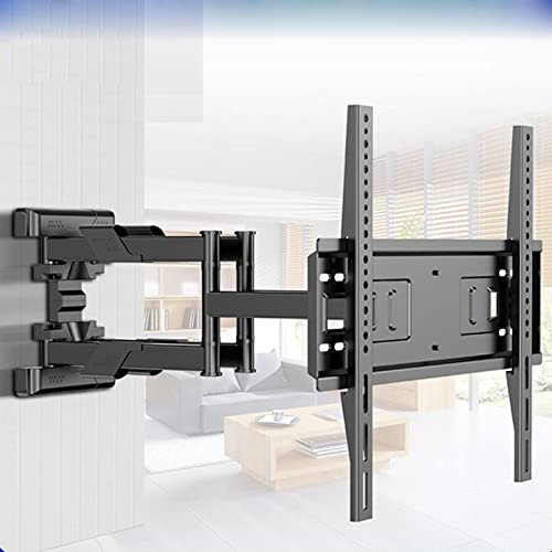 TV Wall Mount for Large TVs Up to 60 inch- TV Mount Bracket, with Articulating Swivel Extension Tilting Leveling 400x400mm Holds up to 40kg, for LED LCD OLED 4K Flat Curved Screen
