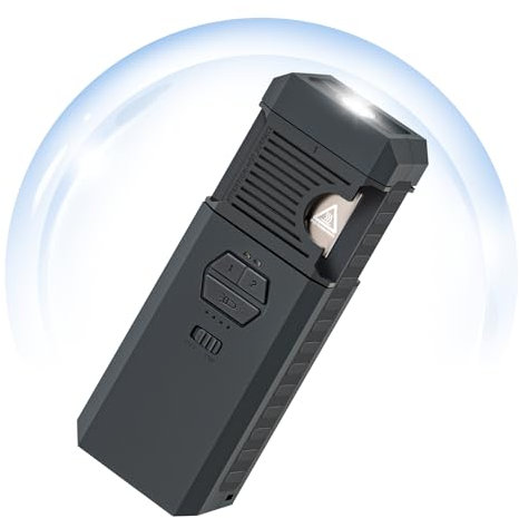 Luvan 3-in-1 Upgrade Repellente elettrico per zanzare con lanterna da campeggio, Repellente elettrico portatile per zanzare, batteria ricaricabile 9000mAh, impermeabile IP67, per patio all'aperto