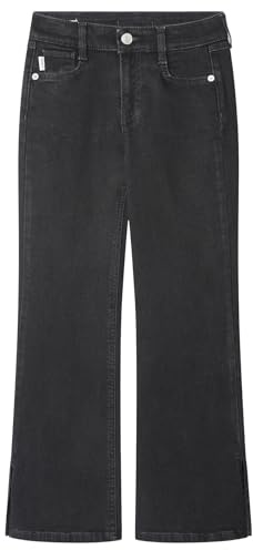 Pepe Jeans Jeans Ajustados Acampanados HW Willa para niña, Color Negro (Denim-9FB), 14, Negro (Denim-9fb), 14 años