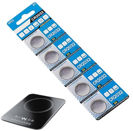 Batterie da 3 V, 3 V, Cr 2032, batteria a bottone , batteria a bottone da 3 V, a lunga durata, per telecomandi per dispositivi elettronici portatili, cuffie wireless