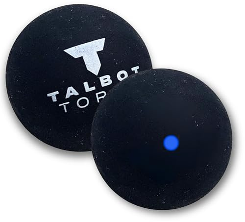 Talbot Torro Squash-Bälle – 2er Set – Schnell/Blau – Ø 39,5 mm, 24 g – Perfekt für Einsteiger & Freizeitspieler