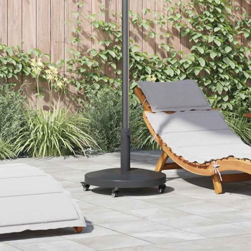 Générique Base de Parasol extérieur Gris foncé 48 x 48 x 32 cm Maison & Jardin Pelouses & Jardins Vie en extérieur Accessoires pour parasols & voiles d'ombrage Supports pour parasols (Poids 26.3KG)