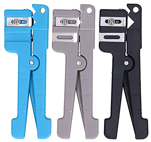 PELADOR DE CABLE COAXIAL CRIMPER PELADO EFICIENTE QUE AHORRA MANO DE OBRA PARA TRABAJADORES ELÉCTRICOS