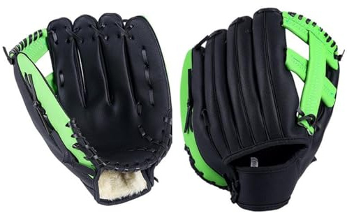Sport Softball Handskar, Barn Sport Baseball Handskar - Förtjockade | Baseball Singelhandskar för Barn Ungdom Vuxna | jul födelsedag sportpresent för barn Pojkar Flickor