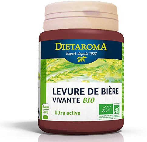 Dietaroma Complément alimentaire Levure de bière vivante bio x90 géllules