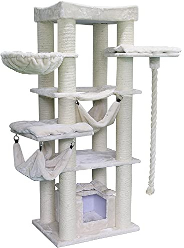 Nobby Kratzbaum Rubi Cream für Katzen, 1 Stück