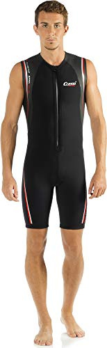 Cressi TERMICO Man Shorty Swimsuit Black/RED 2mm S/2