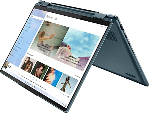 Lenovo ENOVO Yoga 7i - Computer portatile 2 in 1 da 14'' 2.2K Touchscreen12th Core i7-1255U Iris Xe Graphics 16 GB RAM 1 TB SSD WI-FI 6E Thunderbolt 4 retroilluminato KB w/FP Windows 11 Pro RATZK 32
