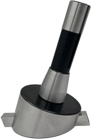 MachEl 3-Inch (75mm) Fly Cutter for Milling & Lathe Machines – R8 Shank (7/16 Drawbar) with HSS Tool Bit