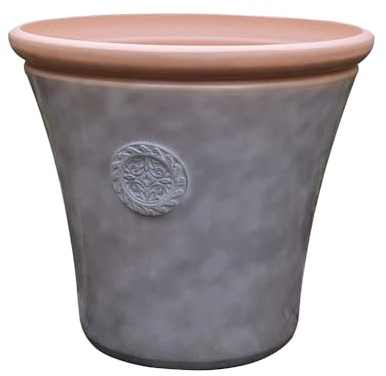 Gardening Naturally Palma Stone Lite Planter – Lightweight Garden Pot for Indoor and Outdoor Use (Extra Large)