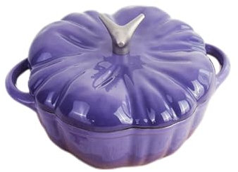 YAOHY Cocotte Fonte Émaillée Cocotte En Fonte Avec Couvercle Cuisson Pot De Fonte Pour Cuisine À Induction