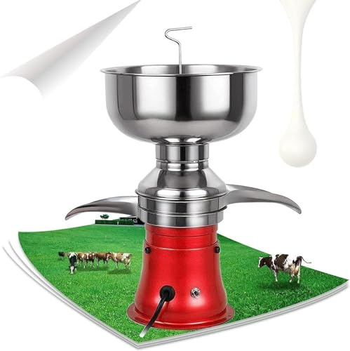 Séparateur De Crème électrique Crème De Lait Fraîche Séparateur De Crème Centrifuge 50l/h Séparateur De Crème électrique Séparateur De Crème Centrifuge Idéal pour La Crème Au Beurre Et Le L