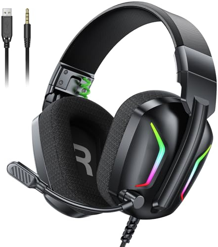 Wired Gaming Headset 3.5mm Jack Gamer Headset