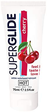 HOT SUPERGLIDE LUBRICANTE COMESTIBLE CEREZA