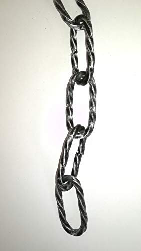 Lorenzferart Catena in ferro battuto - 3683-5 - Catena per delimitare - Catena lampadari - Catene segnalazione - Catena per lampada