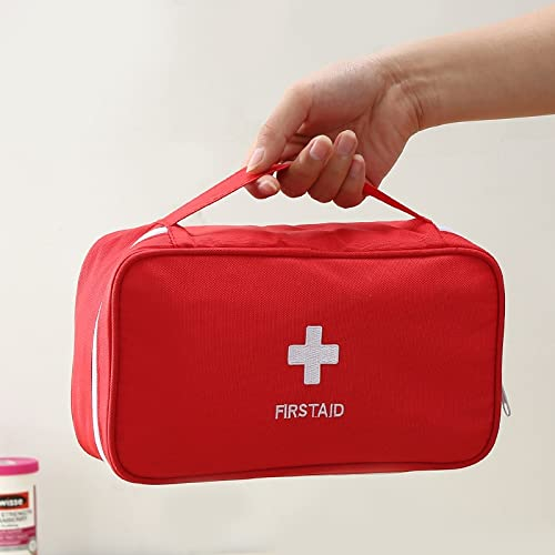 Reiseapotheke Tasche Hohe Kapazität - Behandlung Bag First Aid Kits Home Office Schule Outdoor Camping Reisen Medikamententasche Rettungs Notfall Verwenden