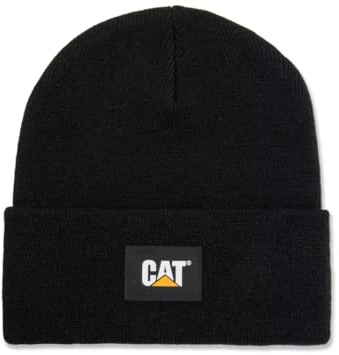 CAT Unisex Beanie-Mütze Caterpillar Label Cuff Beanie