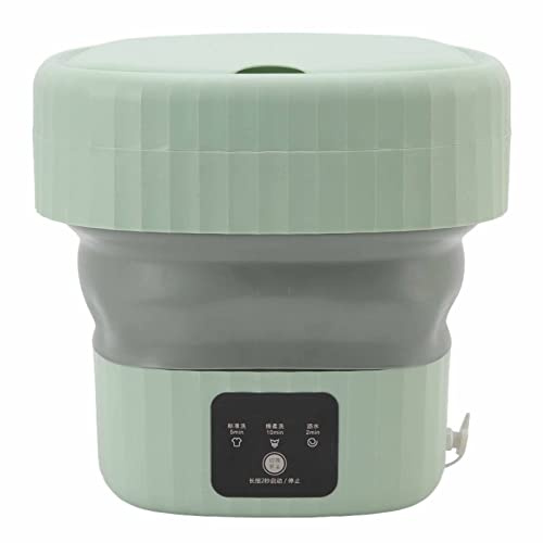 Mini machine à laver portable, mini machine à laver pliante 6L 12V pour chaussettes Prise UE