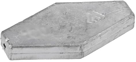 Inline Sargblei Flussblei Grundblei Sechskantblei Durchlaufblei Strömungsblei von 50g bis 200g erhältlich (200)