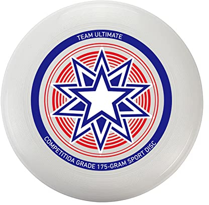 Qkydky Eurodisc 175g,Flying Ring,Professionelle Wurfscheibe,Wurfring mit Durchmesser,Wettkampf-Frisbee Funsport, Rainbow Wettkampfharte Wurfscheibe,Freizeitspieler und Profis Gleichermaßen (A)