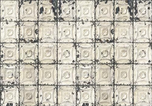 LSumCuyoo Fototapete Blumen 3D Tapeten 3D Effekt Wandbekleidung Vliestapete Vintage Shabby Weiß Relief Stein Natur Grau Graffiti Steinoptik Kinder Tapeten