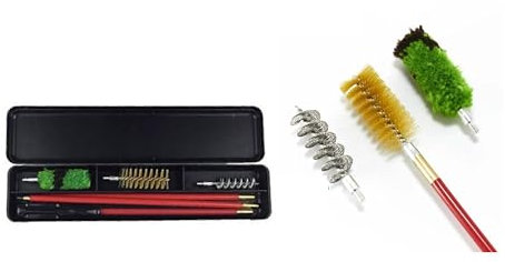 PNI Kit de Limpieza de Armas Hunting H12 con 3 cepillos incluidos para Armas Calibre 12